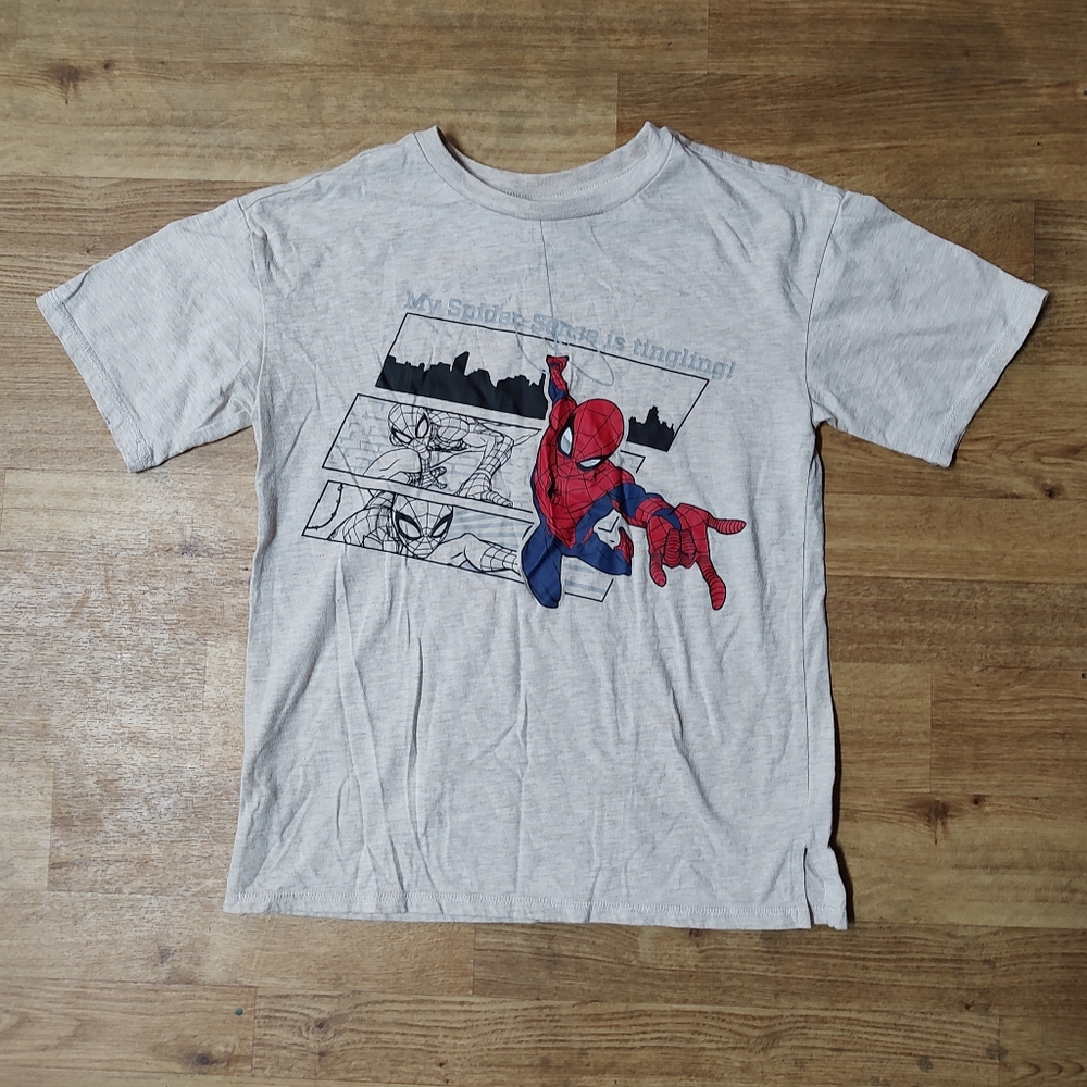 Marvel Beige Cotton Blend T-Shirt